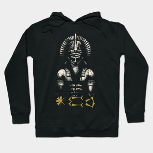 Grunge Babylonian God Marduk Hoodie